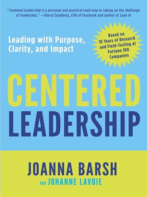 cover image of Centered Leadership
